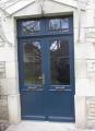 Porte double semi-vitrée - 1