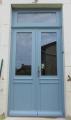 Porte double semi-vitrée - 2
