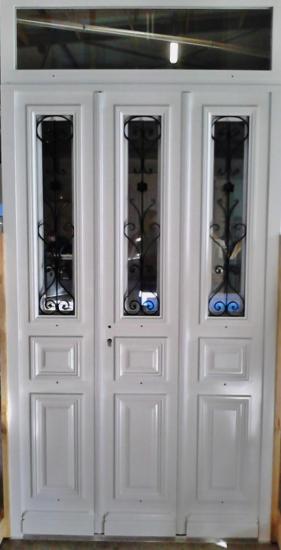 Porte blanche