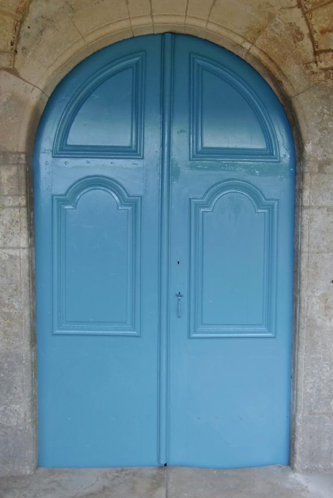 PORTAIL D'EGLISE 18ème SIECLE (APRES)